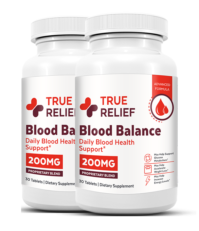 True Relief Blood Balance - Natural Blood Sugar Support Supplement